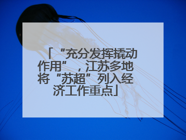 “充分发挥撬动作用”，江苏多地将“苏超”列入经济工作重点