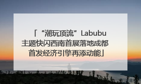 “潮玩顶流”Labubu主题快闪西南首展落地成都 首发经济引擎再添动能