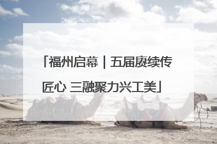 福州启幕｜五届赓续传匠心 三融聚力兴工美