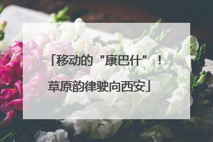 移动的“康巴什”！草原韵律驶向西安
