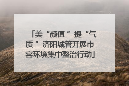 美“颜值 ”提“气质 ”济阳城管开展市容环境集中整治行动