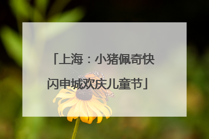 上海：小猪佩奇快闪申城欢庆儿童节