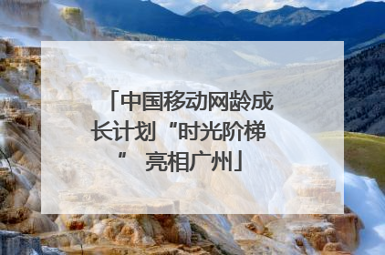 中国移动网龄成长计划“时光阶梯” 亮相广州