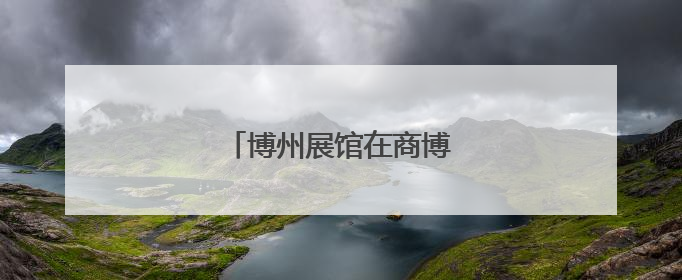 博州展馆在商博会上实力抢镜！