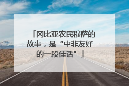 冈比亚农民穆萨的故事，是“中非友好的一段佳话”