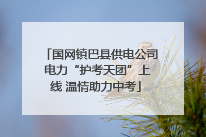 国网镇巴县供电公司 电力“护考天团”上线 温情助力中考