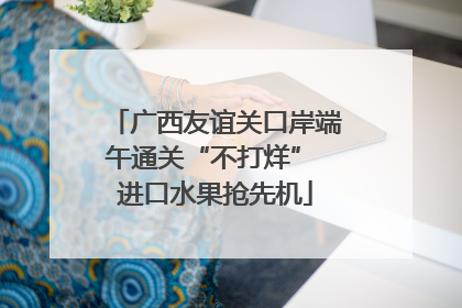 广西友谊关口岸端午通关“不打烊” 进口水果抢先机