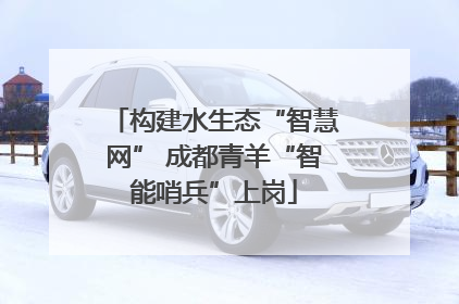 构建水生态“智慧网” 成都青羊“智能哨兵”上岗