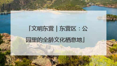 文明东营｜东营区：公园里的全龄文化栖息地
