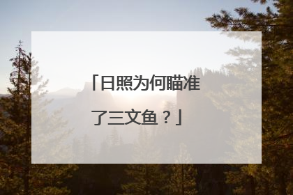 日照为何瞄准了三文鱼？