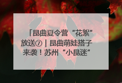 昆曲夏令营“花絮”放送⑦｜昆曲萌娃搭子来袭！苏州“小昆迷”姐弟期待同台演绎“姑苏水磨调”