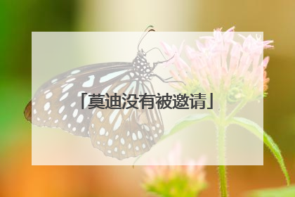 莫迪没有被邀请