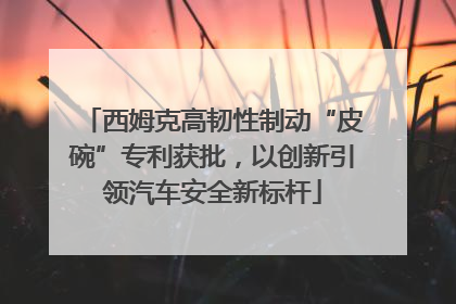 西姆克高韧性制动“皮碗”专利获批，以创新引领汽车安全新标杆