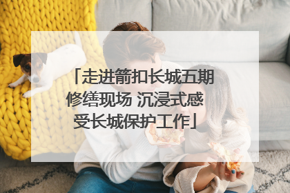 走进箭扣长城五期修缮现场 沉浸式感受长城保护工作
