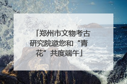 郑州市文物考古研究院邀您和“青花”共度端午