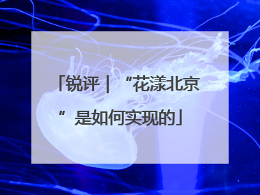 锐评｜“花漾北京”是如何实现的