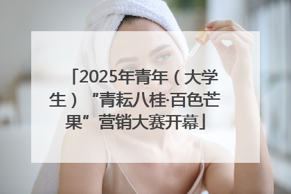 2025年青年（大学生）“青耘八桂·百色芒果”营销大赛开幕