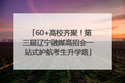 60+高校齐聚！第三届辽宁融媒高招会一站式护航考生升学路