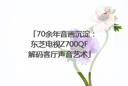 70余年音画沉淀：东芝电视Z700QF解码客厅声音艺术